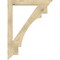 Ekena Millwork Merced Traditional Rough Sawn Bracket, Douglas Fir, 4"W x 36"D x 48"H BKT04X36X48MRC01RDF - alternate 4